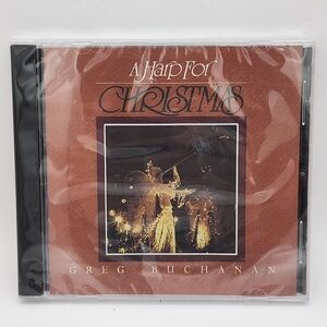 A Harp For Christmas by Greg Buchanan CD 1996 New Sealed Rare‎ HTF Classics